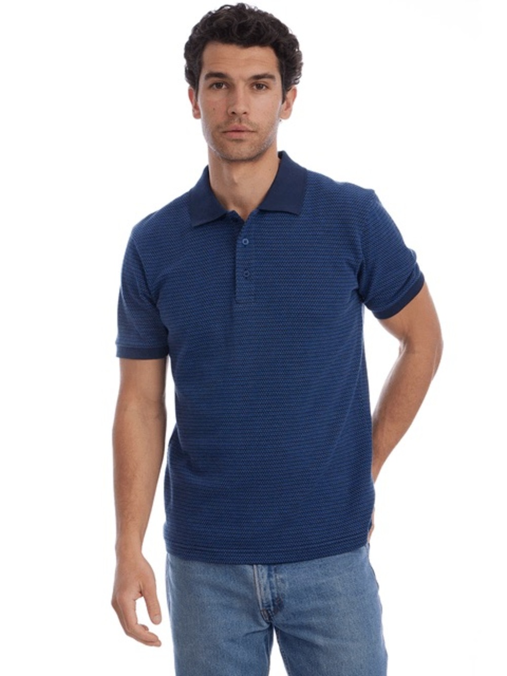 PX Owen Jacquard Polo size L NWT